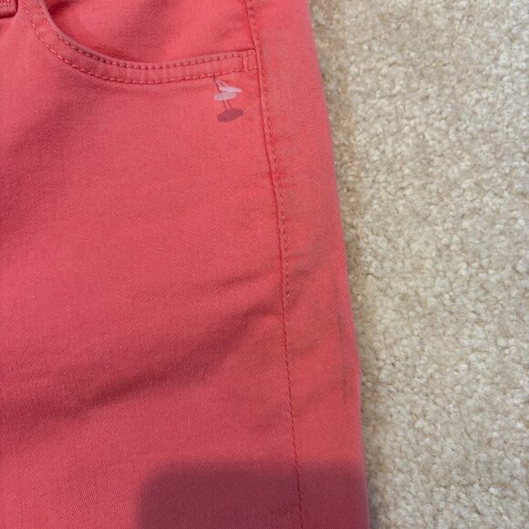 Jen 7 by 7 for all Mankind Ankle Skinny Jeans in Coral Pink - Size 0 - NWOT - Picture 12 of 15